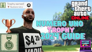 GTA V - How to get NUMERO UNO Trophy / Achievement Guide (Easy Way) # numerouno #numerounotrophy 2022 - YouTube