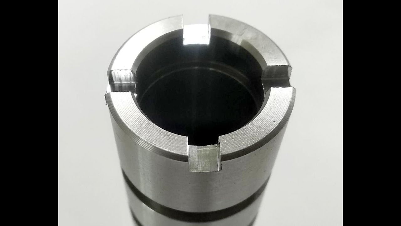 Machining Slots on Face YouTube