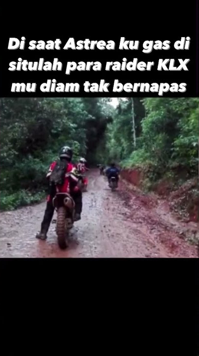 jual aja klx nya kalah sama astrea