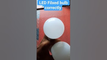 How to fix a LED bulb correctly #ledlights #led #fixedLED
