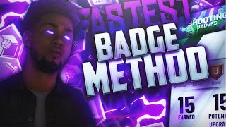 HOW TO GET BADGES FASTER!BEST BADGE METHOD!FREE VC GIVEAWAY😱