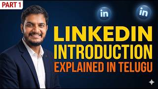 LinkedIn Introduction for Beginners in Telugu | AI Powered Performance Marketing Course | Part 1🚀