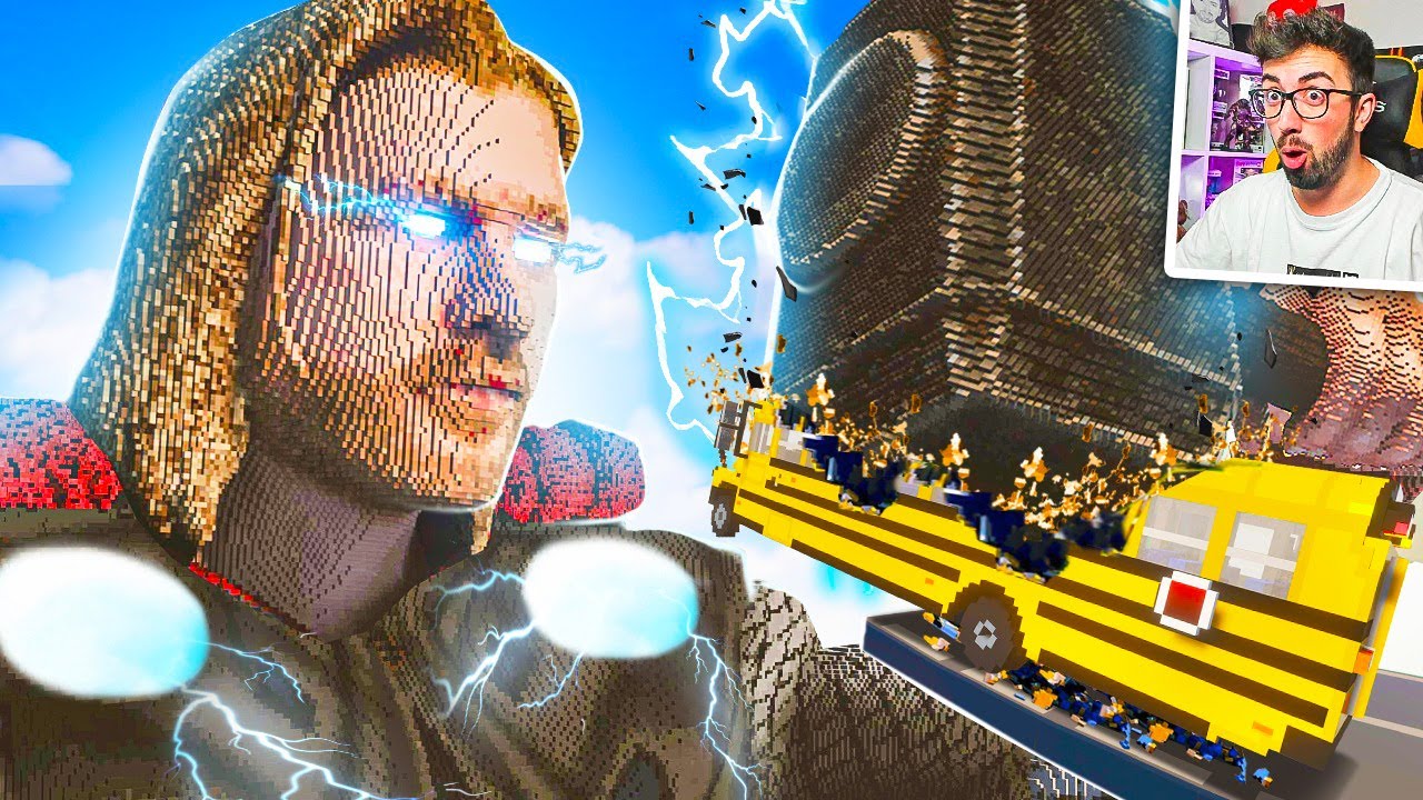 COCHES vs THOR 💥 | Teardown Mods