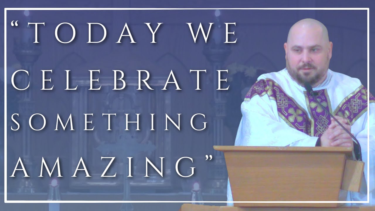 Проповедь о Непорочном Зачатии Пресвятой Девы Марии — отец Брэд Морин