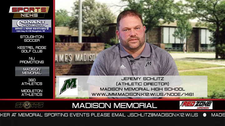 The Sports News | Jeremy Schlitz | Madison Memorial | https://jmm.madi...  | 7/11/16