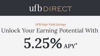 UFB Direct Savings Account Review & Overview - Premier Savings - High Yield Online Bank Account