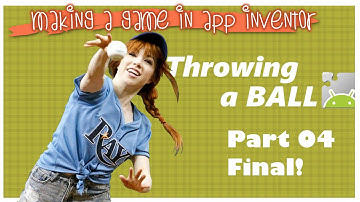 App inventor | Making a game in 45 minutes | throwing ball game | part 04 , Final
