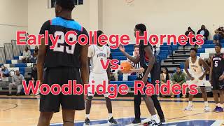 Henlopen South Conference Matchup; Early College Hornets vs. Woodbridge Blue Raiders 