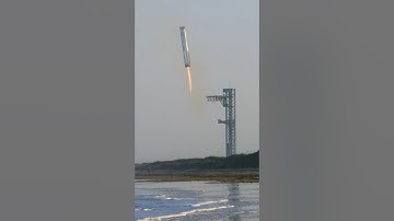 WOW! Watch SpaceX Catch A Starship Booster In Air