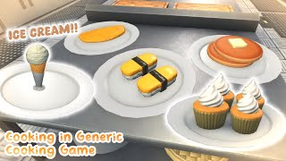 Cooking new recipes in Generic Cooking Game #7 🥞🍦🧁 | Roblox screenshot 5