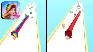 Beauty Hair Stack Gameplay 👩👩‍🦰👱‍♀️ All Levels 13