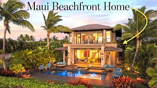 Maui BEACHFRONT Home for SALE - 860 S. Kihei Rd. - Walking tour of entire NANEA Kai Estate