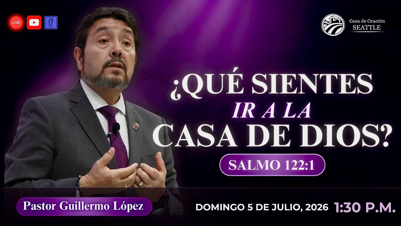 REUNION GENERAL 2 de Julio 2026/Tema: NUEVE DONES ESPIRITUALES /Pr. Guillermo López.