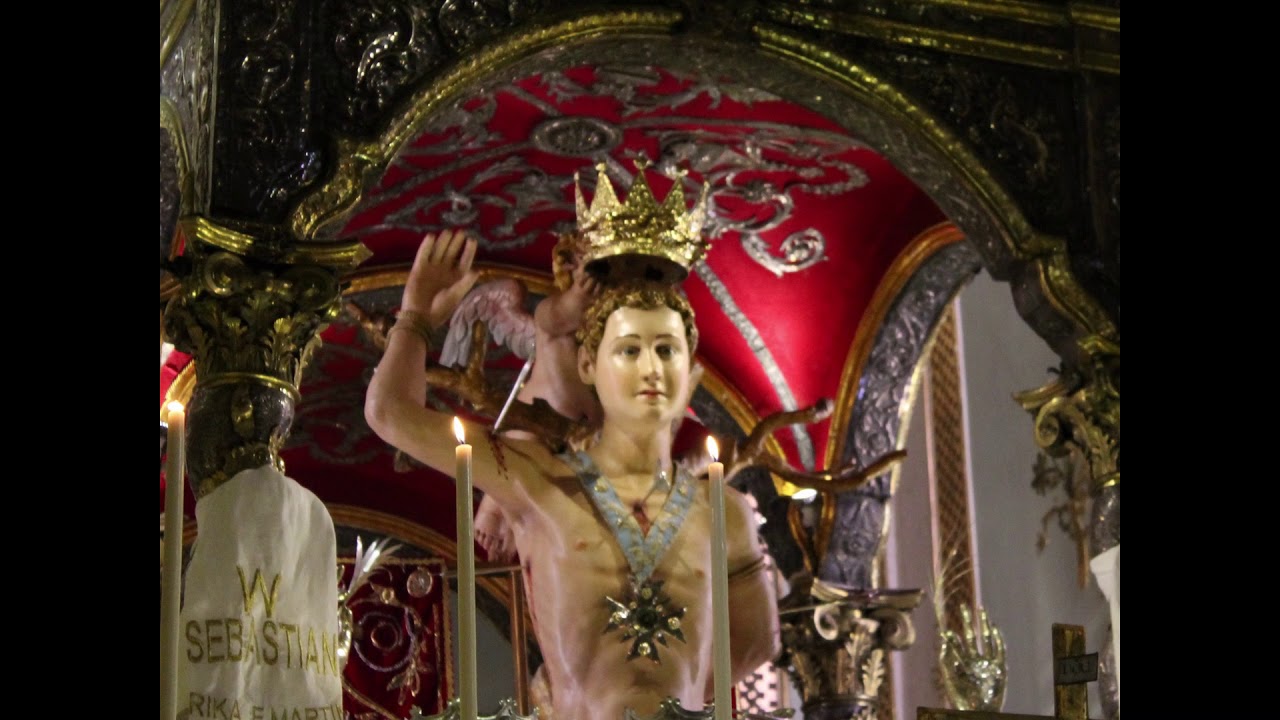 Inno a San Sebastiano martire, compatrono della città di Acireale. Musica di Don Antonino Maugeri