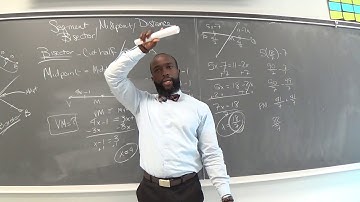 Geometry: Segment Bisectors and Midpoint Formula