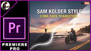 How to Add Sam Kolder LUMA FADE Transition In Premiere Pro