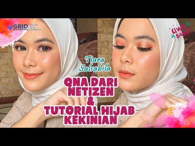 Q&A DAN TUTORIAL HIJAB KEKINIAN ALA BEAUTY VLOGGER TIARA SALSABILA - @tiaratsh class=