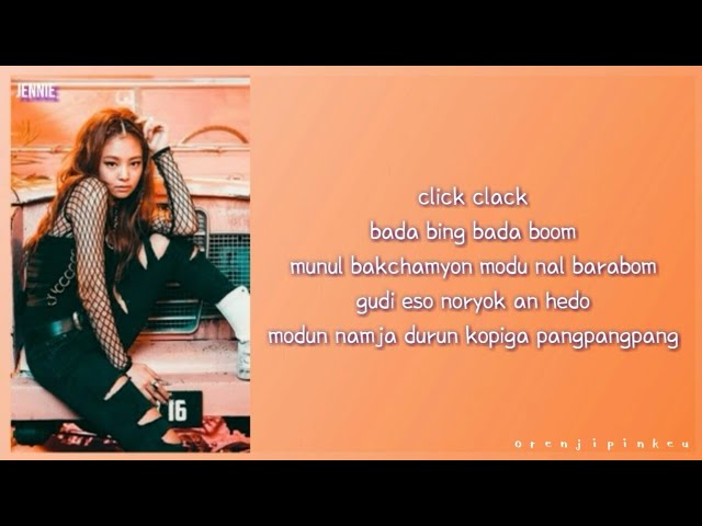 How To Rap: BLACKPINK (블랙핑크) - Boombayah Jennie part [With Simplified Easy Lyrics] (Happy 6000 subs) class=