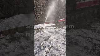 ￼ Schneeschleudern im Maßstab 1:22,5 R hB X rot d Eigenbau ￼#allingerbergbahn #spur G #Gartenbahn