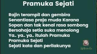 PRAMUKA SEJATI-CIPTAAN AT.MAHMUD-VIDEO & LIRIK LAGU