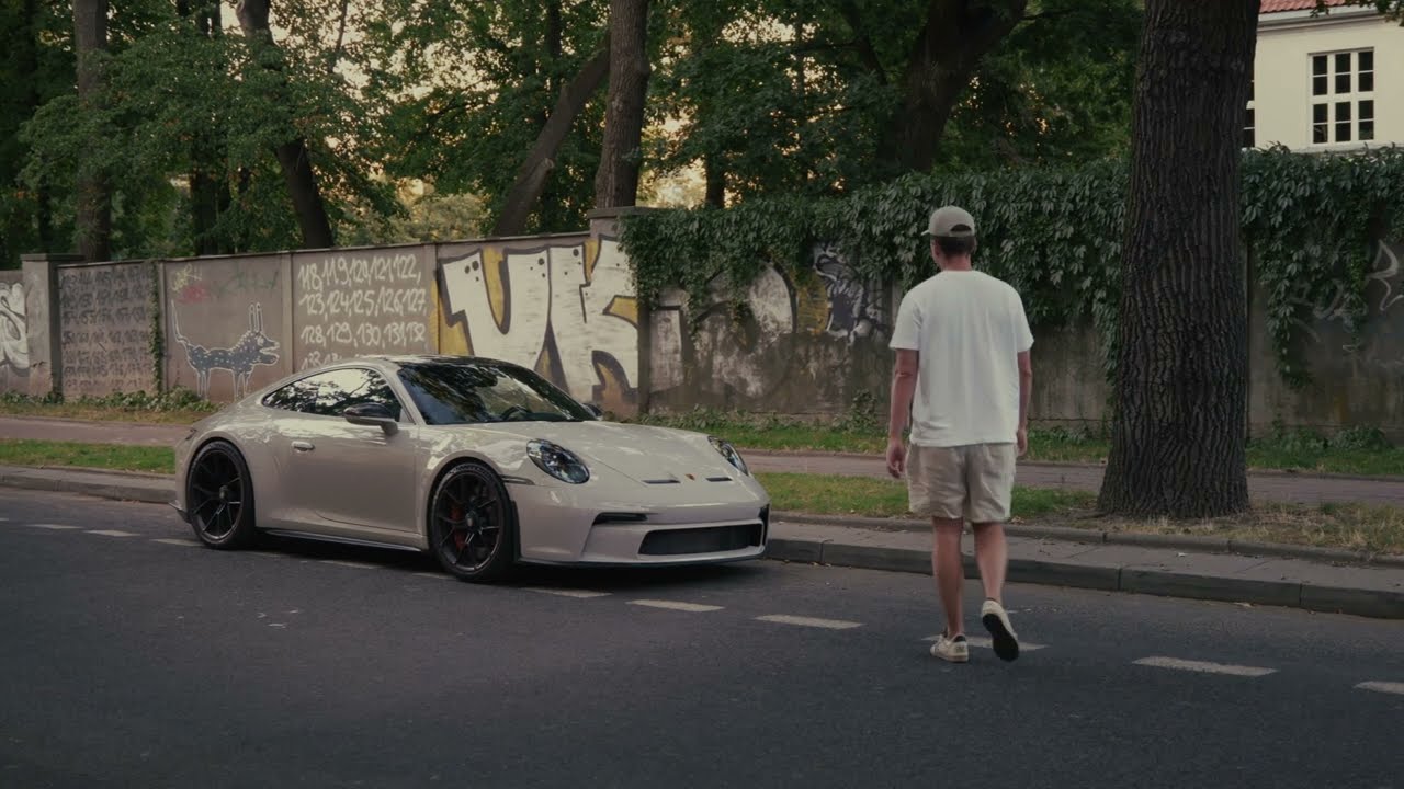 Porsche 911 GT3 Touring | POV sunset city drive in Warsaw