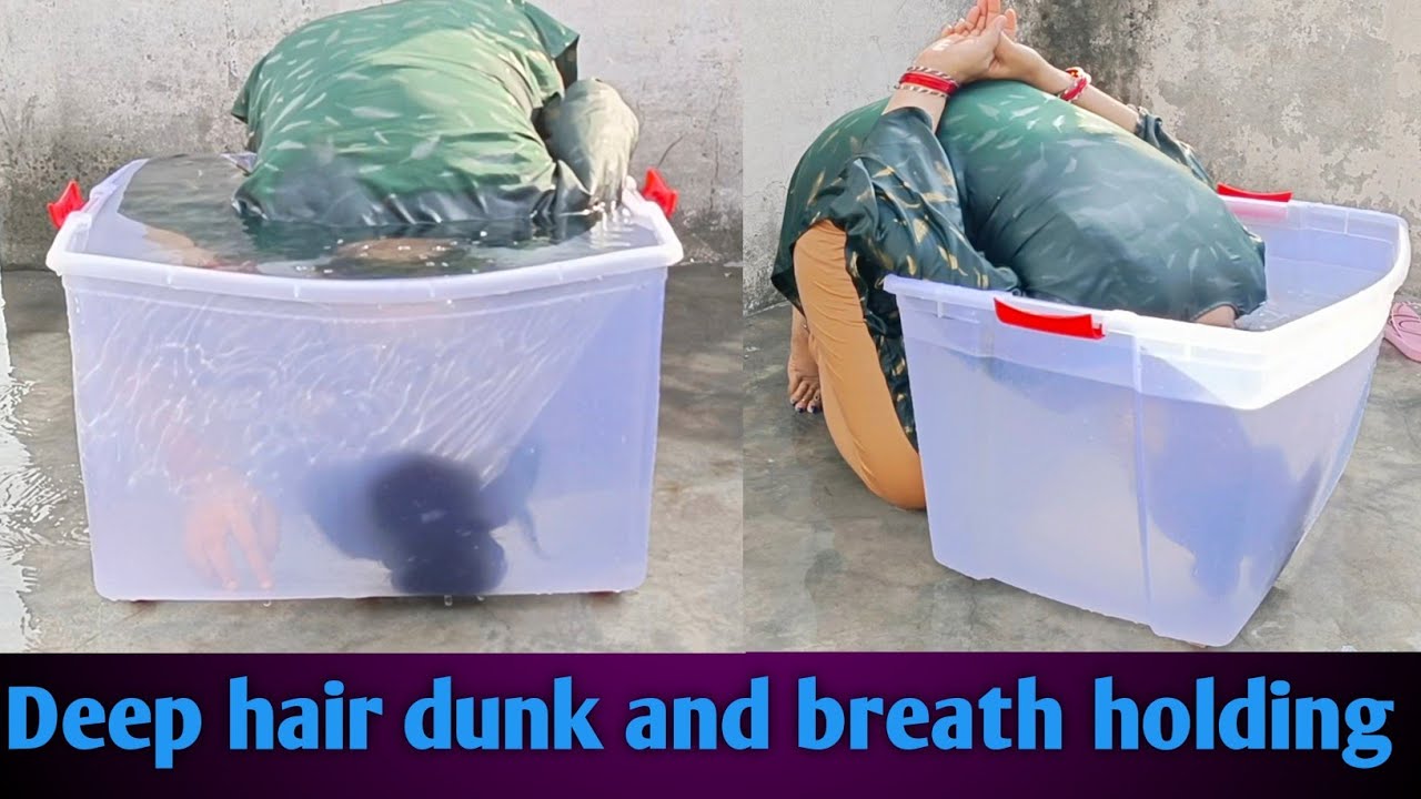 Long hair Dunk and Hold ll