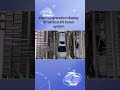 The internal operation display of the vertical lift tower parking system #parkingsystem