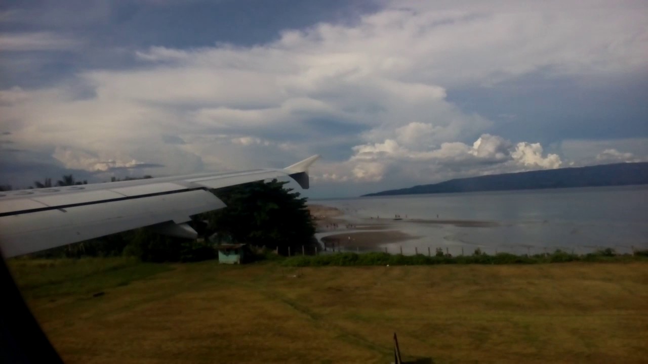 Landing Dumaguete Airport YouTube
