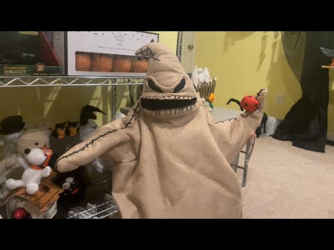 Gemmy (NEW for) 2022 Animated Singing Porch Greeter Oogie Boogie
