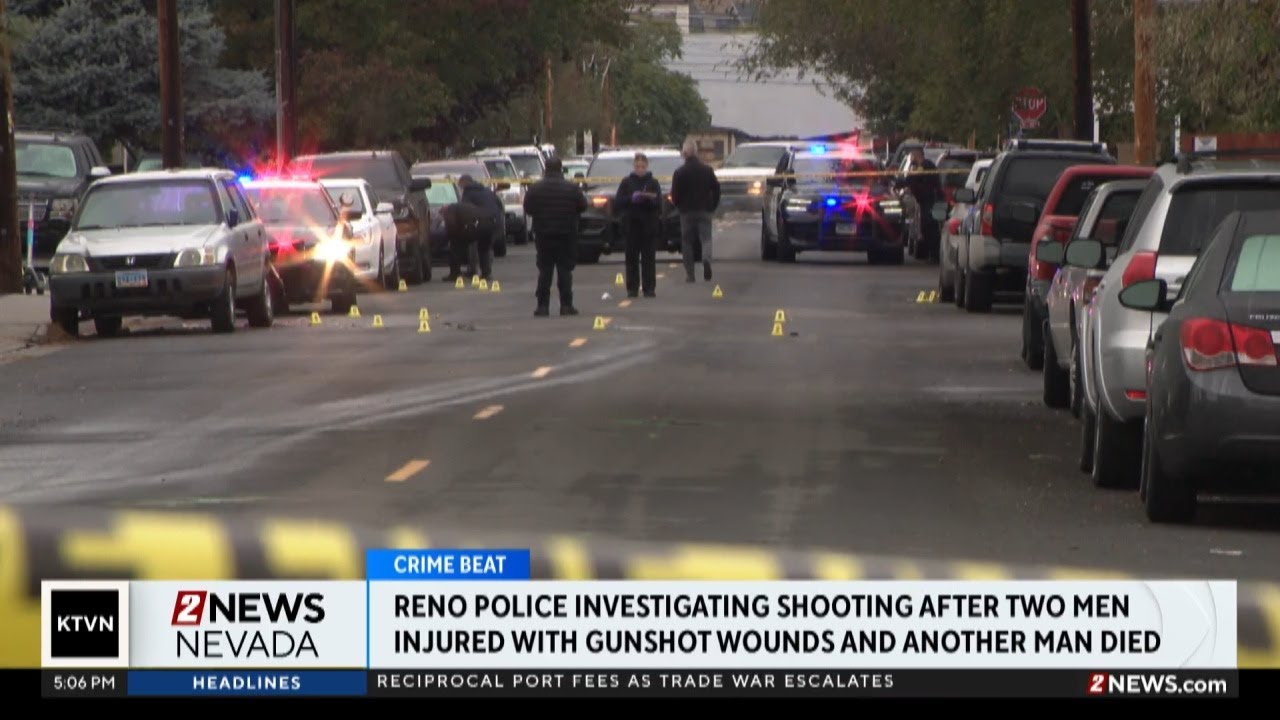 One person dead, two hurt in shooting in Reno - YouTube