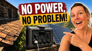 No Power? No Problem! Our Off-Grid Solution in Talasnal, Portugal 