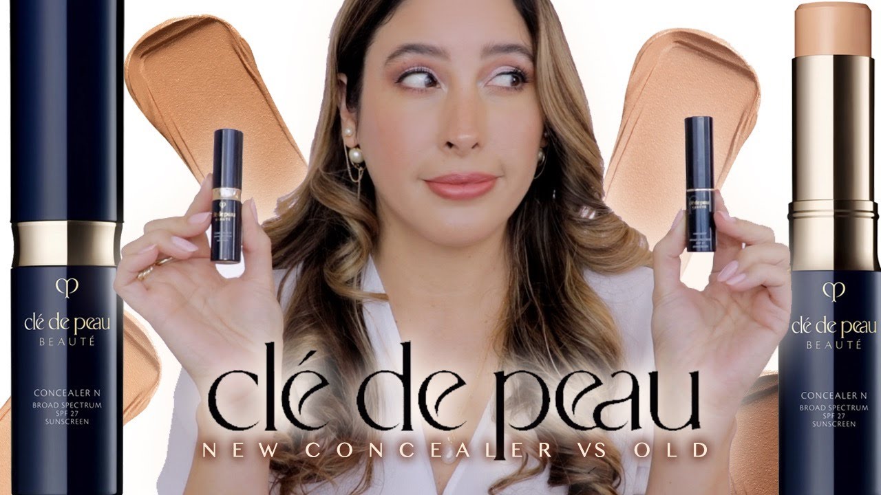 CLE DE PEAU CONCEALER NEW FORMULA Review and Compared with Previous Formula VIRAL CONCEALER w 27 - YouTube