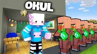 OKUL AÇARAK ZENGİN OLDUM! | Minecraft