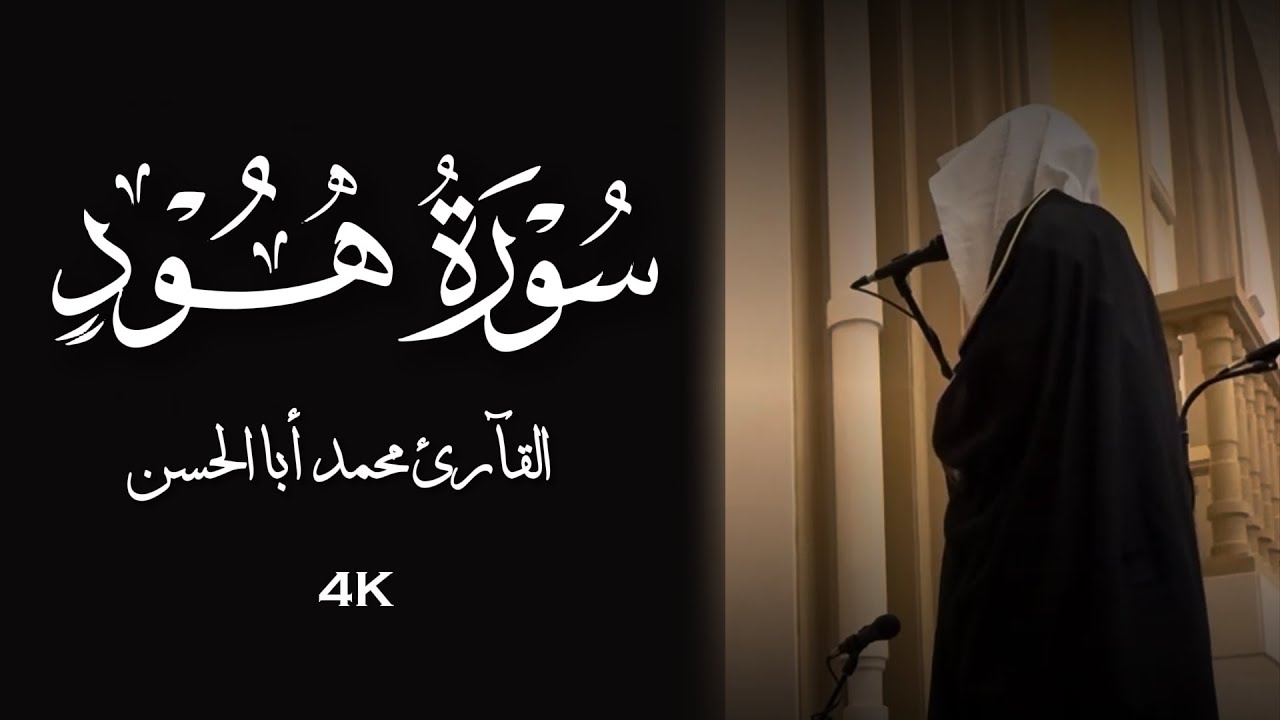 القارئ محمد أباالحسن || قصة نوح مع ابنه من سورة هود ﴿ وقال اركبوا فيها باسم الله مجريها ومرساها ﴾‏