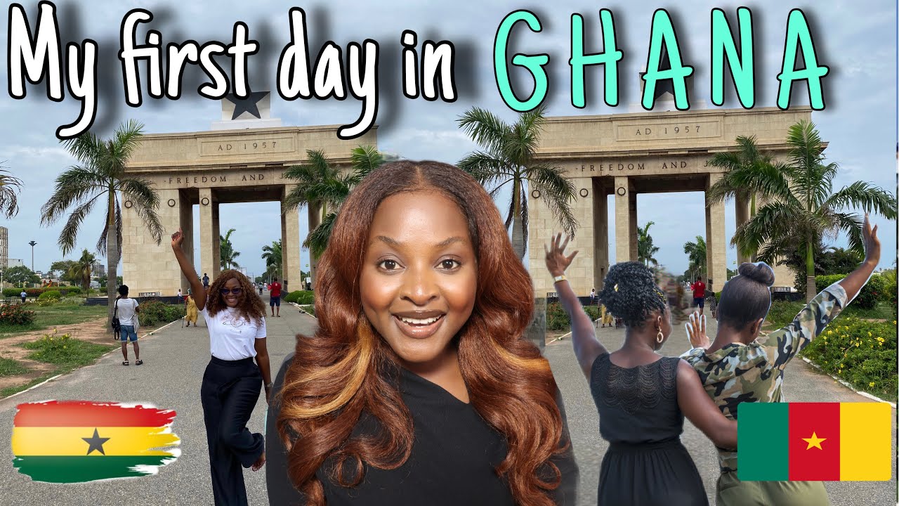 Travelling from The Gambia to Accra Ghana | Surprising my sister from Cameroon 🇨🇲| Asky flight