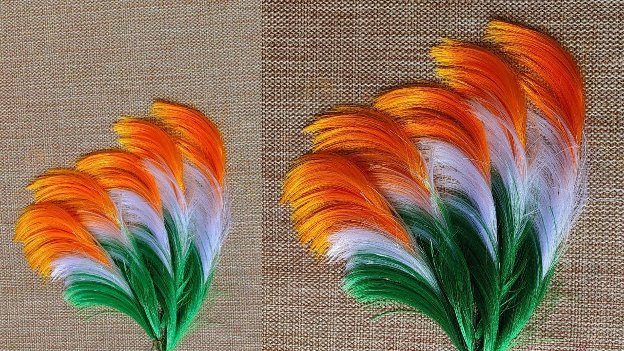 Independence day crafts | satin ribbon crafts | decor | ribbon | room decor with satin ribbon | DIY