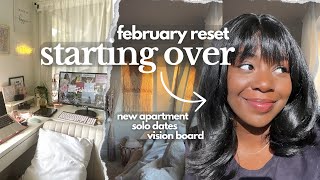 The New Year *actually* starts in February. Vision board & reset with me