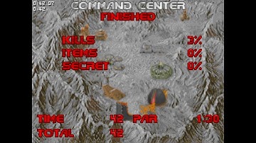 Beating the Doom 1 Par Times on Hurt Me Plenty: E2M5 (Command Center)