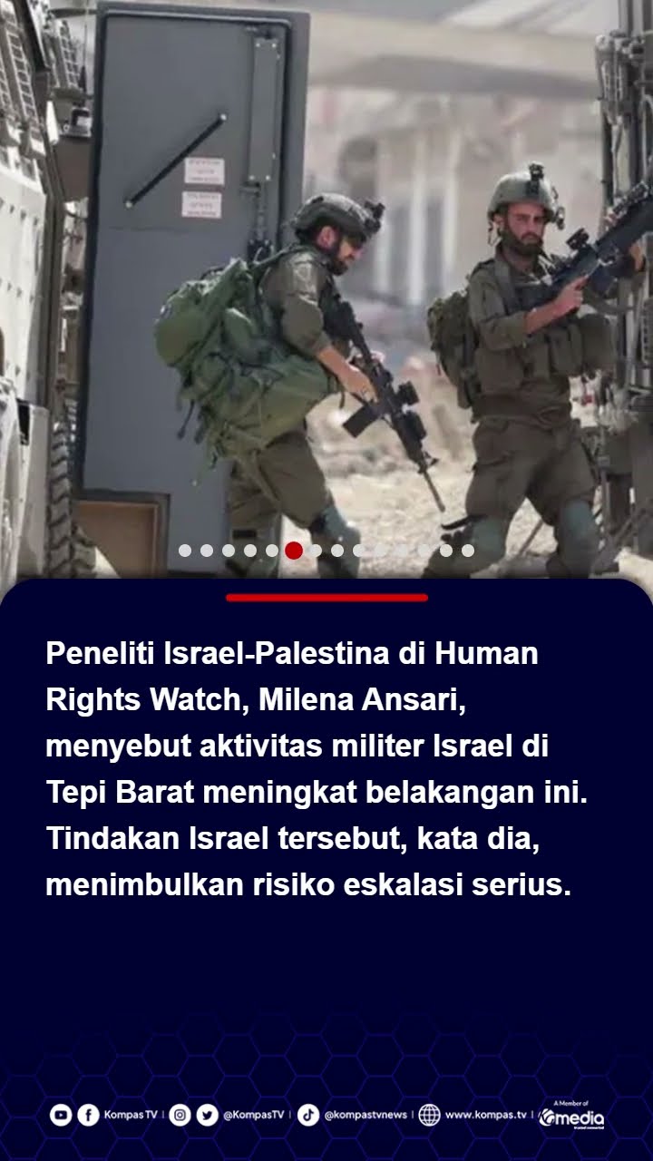 Usai Gencatan Senjata Gaza, Israel Kini Gempur Tepi Barat, 8 Orang Dilaporkan Tewas #palestine