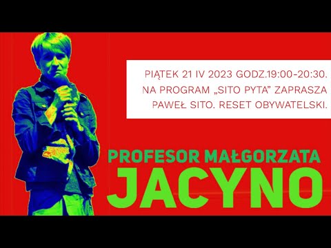 Sito Pyta - Małgorzata Jacyno - Paweł SIto - odcinek 19