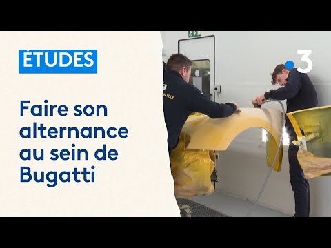 Études : faire son apprentissage au sein de la prestigieuse entreprise Bugatti