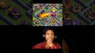 Furnace + Bat Spell Combo with Dragon Duke New Attack 💀🔥#clashofclans #coc #gaming #shorts #reels