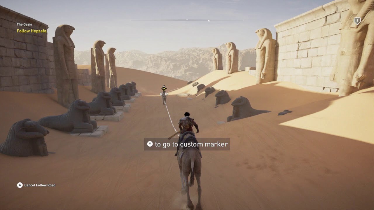 ASSASSIN'S CREED ORIGINS SPECIAL ABILITIES & MOUNTING A HORSE! FREE