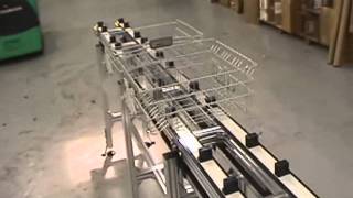Dual Lane Indexing Timing Belt Conveyor