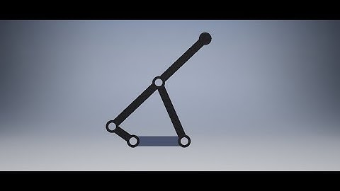 Inventor Tutorial 6 - Assembly and animation of the Chebyshev Mechanism