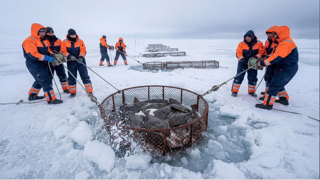 영하 71도! 영하 71도의 북극해에서 360만 달러짜리 그린란드 넙치를 낚다가 하마터면 죽을 뻔했어요!
