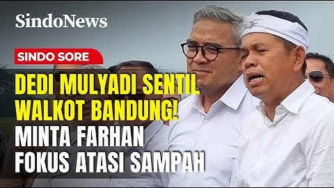 Lambat Tangani Sampah, Gubernur Dedi Mulyadi "Sentil" Walikota Bandung | Sindo Sore | 12/11