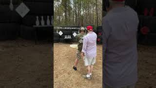 Bowling pins at Battery Oaks.