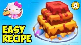 How to make VOLCANO CAKE in Hello Kitty Island Adventure | HKIA Volcano Cake