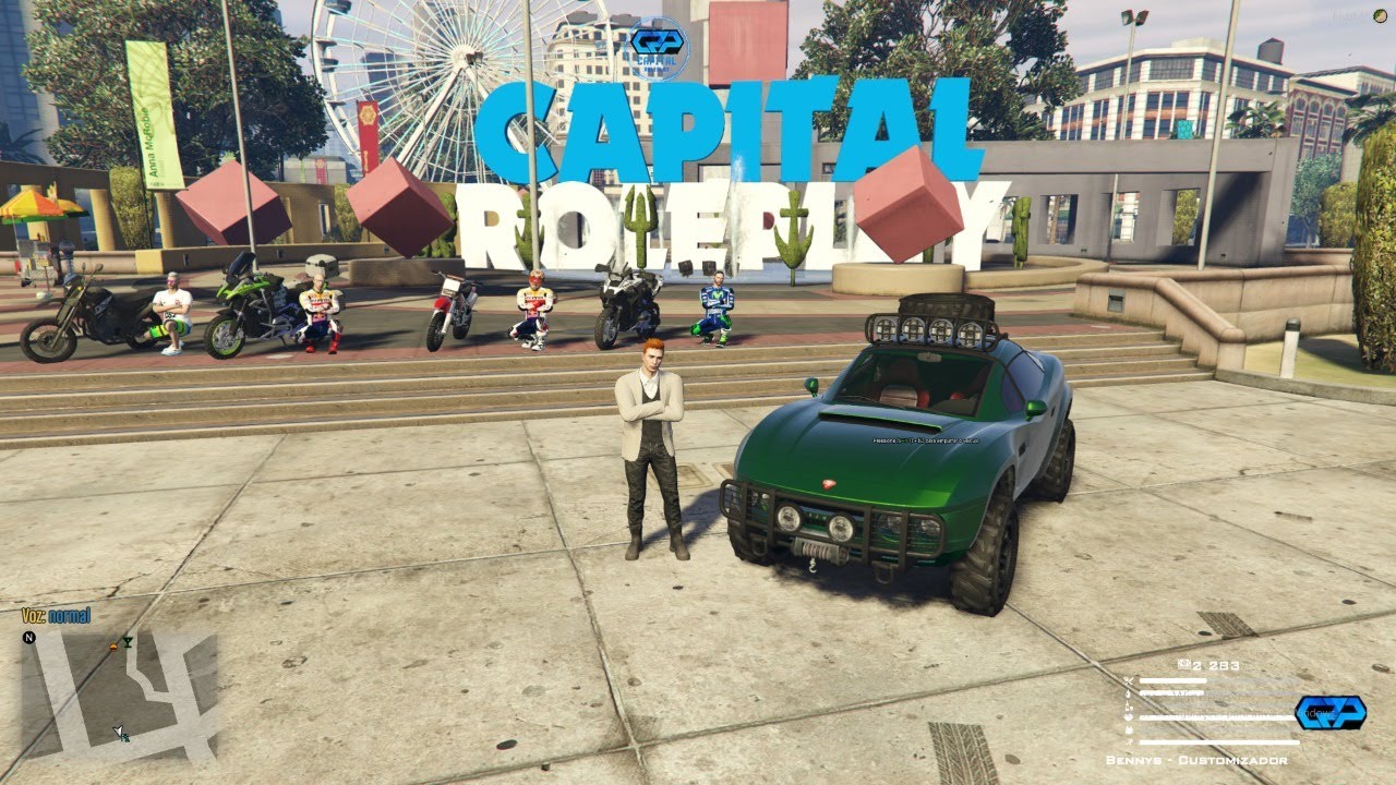 GTA V Roleplay Mais uma trilha servidor Capital Roleplay - YouTube